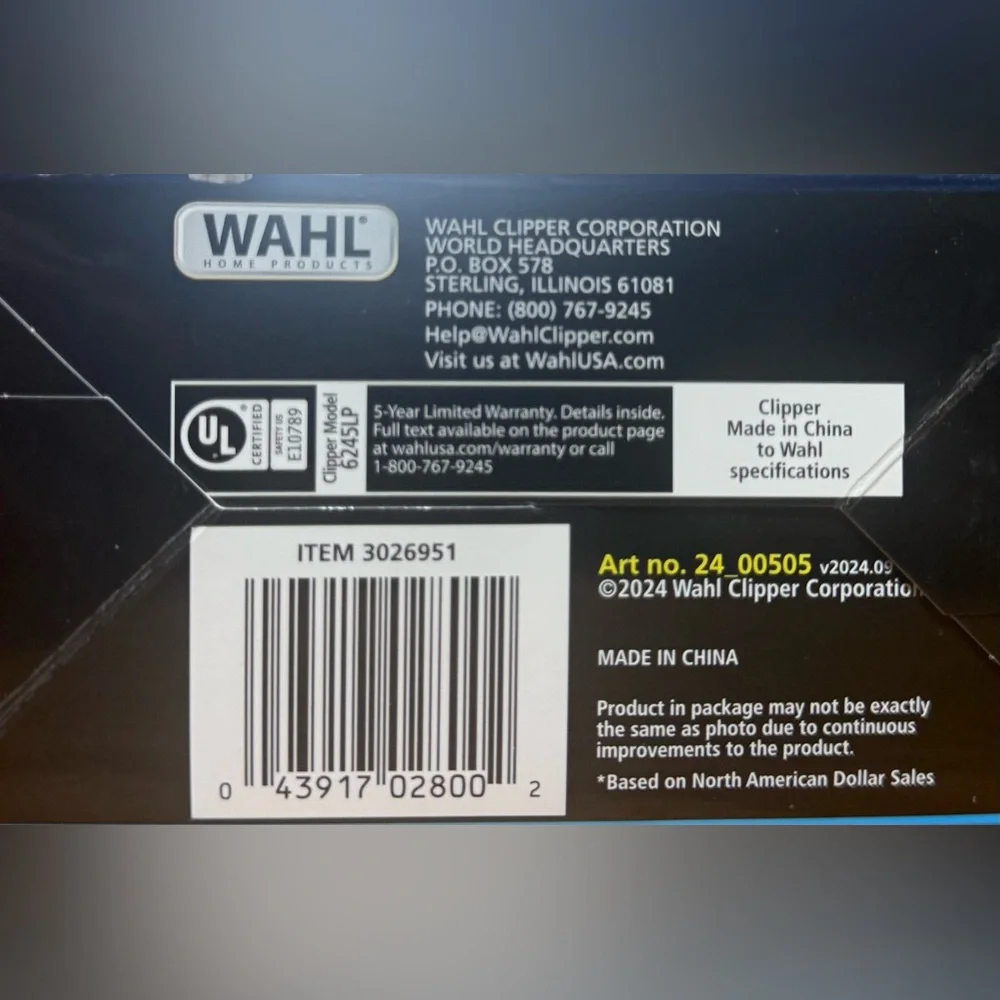 Wahl Pet-Pro Cordless Dog Grooming Clipper - Black